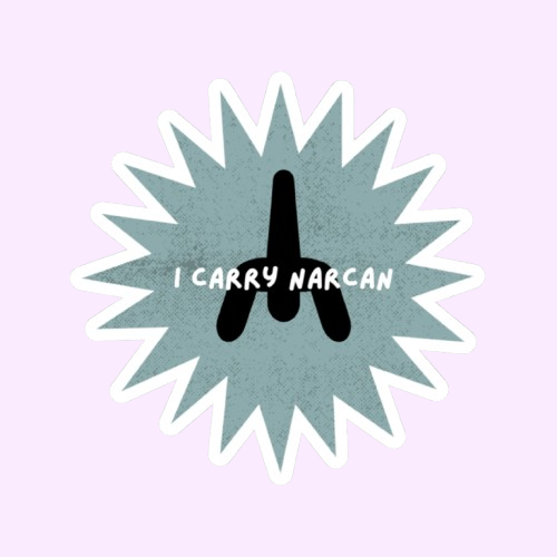 I Carry Narcan - Sticker