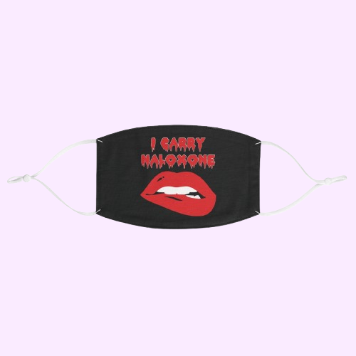 I Carry Naloxone RHPS - Fabric Face Mask